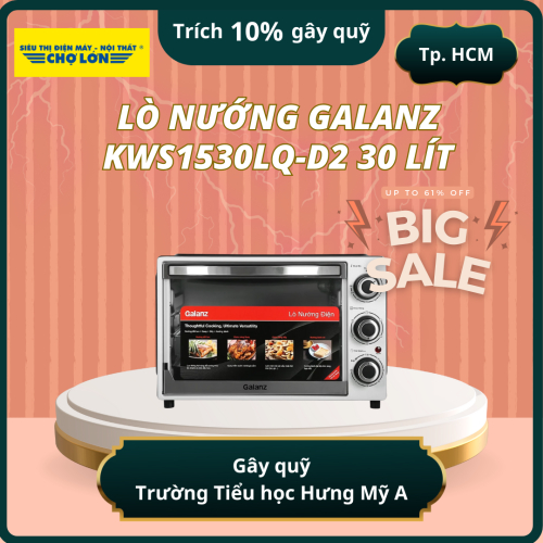 Lò Nướng Galanz KWS1530LQ-D2 30 Lít