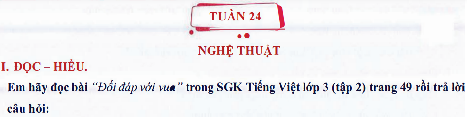 Ôn tập Tuần 24