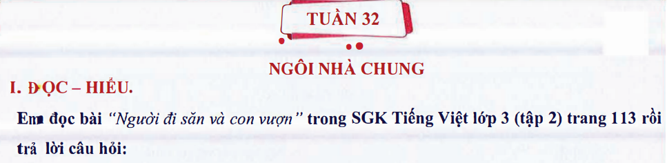 Ôn tập Tuần 32