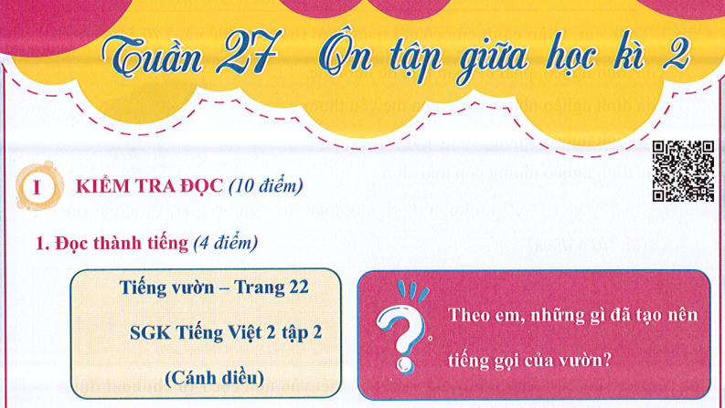 Ôn tập Tuần 27