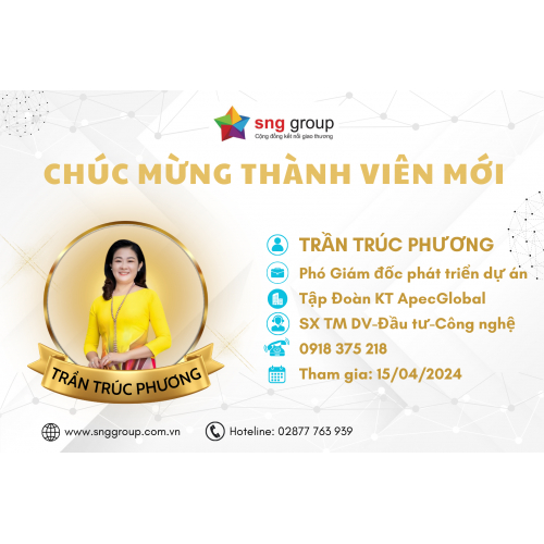 Thư Chúc Mừng Thành Viên Mới - Chị Trần Trúc Phương