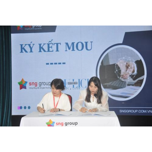 Ký Kết MOU giữa SNG Group và Tạp Chí Doanh nhân & Du lịch