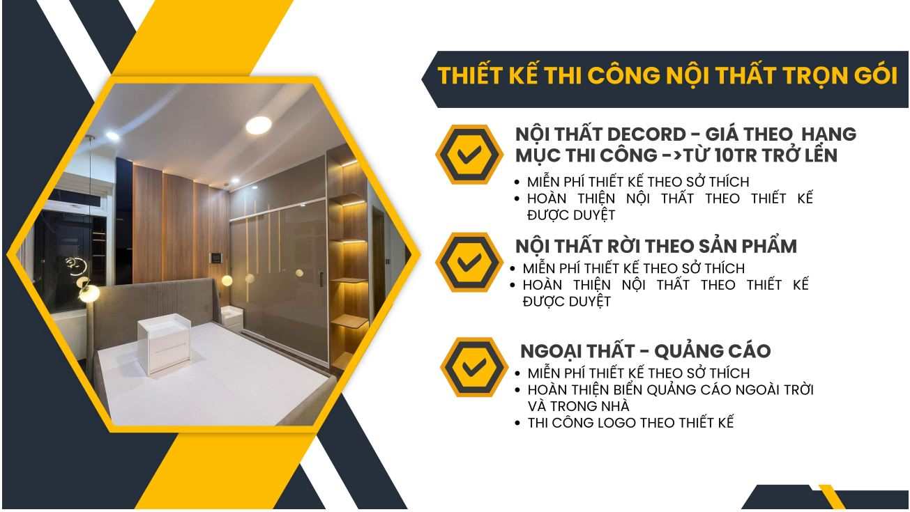 Thiết Kế Thi Công Nội Thất Decor