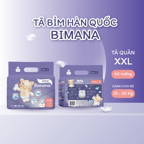 Tã quần Bimana Hàn Quốc size XXL